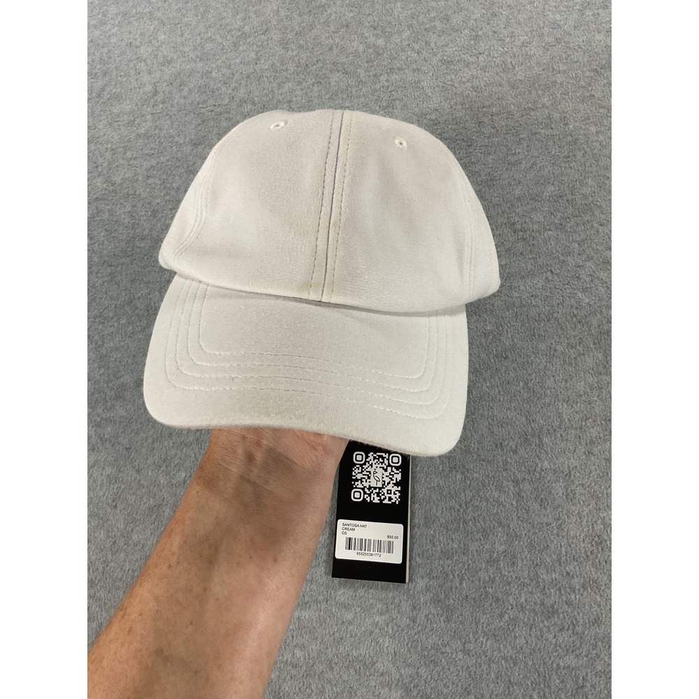 A. Putnam Santosa Hat Cream Adjustable Baseball Cap Golf Minimalist NWT